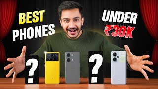 Top 5 Best 5G Smartphones Under ₹30000 ⚡️⚡️ January 2024 [upl. by Novrej]