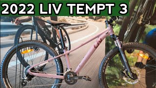 2022 LIV TEMPT E 1 ELECTRIC BIKE [upl. by Entroc]