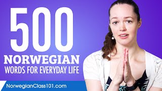 500 Norwegian Words for Everyday Life  Basic Vocabulary 25 [upl. by Einnil428]