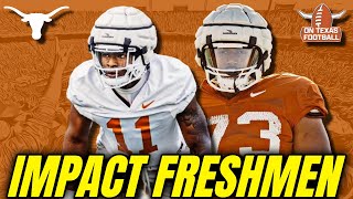 Freshmen That WILL Make an Impact 2024 Recruiting Class  Texas Longhorns Football  SEC [upl. by Heda]