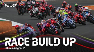 MotoGP Race Build Up  2024 AragonGP [upl. by Airdnalahs]