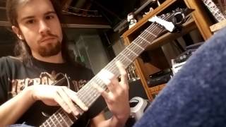 How to play fast Harmonics on guitar Alkaloid quotCthulhuquot style [upl. by Onibas302]