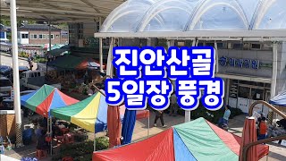 진안고원 전통시장 5일장 풍경각종 채소 모종고추모고구마순봄나물 풍성 [upl. by Nick]