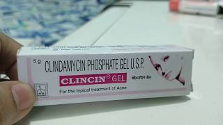 Full hindi Clincin Gel for acne मुँहासे muhaase how to use [upl. by Atiner]