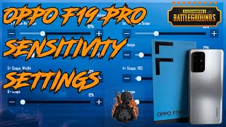 Oppo f19 pro pubg sensitivity settings very smooth settings zero recoil sensitiviti pubg mobile [upl. by Launame179]