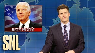 Weekend Update Biden Wins 2020 Election  SNL [upl. by Varrian517]