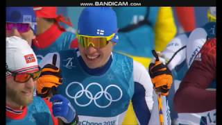 Iivo Niskanen Olympic winner 50km classic [upl. by Ahsilat]