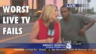 Worst Live TV Fails Ever Funny Moments Caught On Live TV [upl. by Chev77]