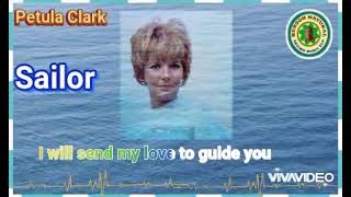 Sailor 1961 song by Petula Clark Lyrics [upl. by Aylsworth]