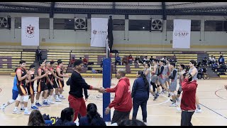 Región Lima  Voleibol Varones  División 1 Hexagonal Final USMP VS UPC [upl. by Uuge126]