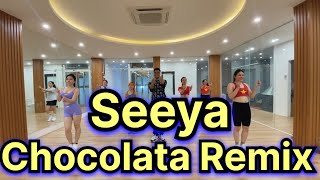 CHOCOLATA REMIX  SEEYA  Tiktok  Trending  Shubham Patel  24fitness dance studio  Zumba dance [upl. by Llenel]