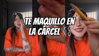 Eres nueva en la cárcel y descubres qué hay una reclusa que maquilla 🤭⛓️ asmr humor [upl. by Ataga]