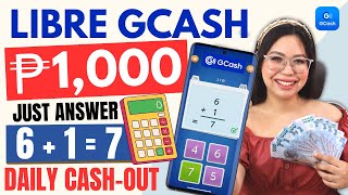 LEGIT APP 2024 CASHOUT PER DAY ₱1000 FREE GCASH  SAGOT LANG NG SIMPLE MATH SA PHONE  NO INVITE [upl. by Botnick]