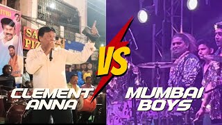 Clement Anna VS Mumbai Sonu Monu Brother’s Beats 😱💥  Sindhi Colony Sandeep Anna Ganesh Nimarjanam [upl. by Zzabahs917]