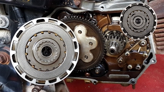 How to change clutch plates motorcycle 70cc OR How to install clutch plates to CD70 motorcycle [upl. by Nahsab825]