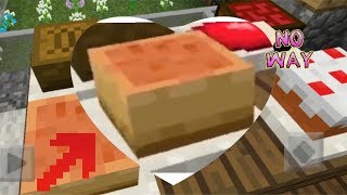 Placeable Food Add On Minecraft PE Mod Showcase MCPE [upl. by Gerlac]