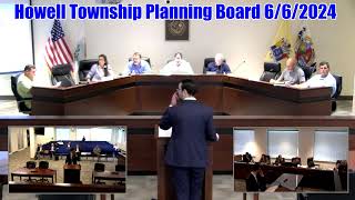 Howell Township Planning Board Meeting 662024 [upl. by Artnoed422]