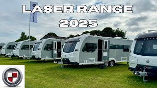 NEW Coachman Laser Caravan Range 2025 [upl. by Nere459]