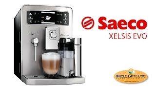 Saeco Xelsis Evo Espresso Machine Overview [upl. by Akiwak119]