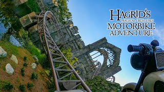 Hagrids Magical Creatures Motorbike Adventure 4K Front Seat POV  Universal Islands of Adventure [upl. by Bryant382]