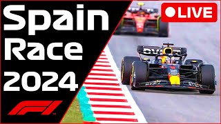 🔴F1 LIVE  Spain GP RACE  Commentary  Live Timing [upl. by Benjamen]