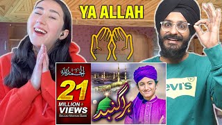 Indian Reaction to Hara Gumbad Jo Dekhoge Zamana Bhool Jaoge Naat  Heart Touching Naat [upl. by Ocsirf787]