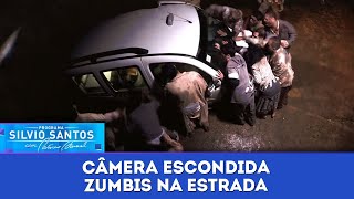 Zumbis na Estrada  Zombies Prank  Câmeras Escondidas 311123 [upl. by Dracir]