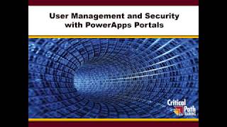 Power Apps Portal Security and User Management [upl. by Cut]