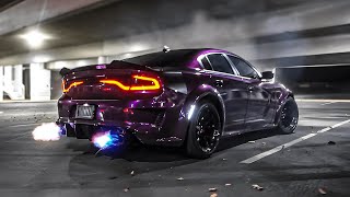 THE MOST ILLEGAL FLAME TUNED HELLCAT REDEYE [upl. by Lavinie]