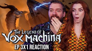 It Has BEGIN  The Legend Of Vox Machina Ep 3x1 Reaction amp Review [upl. by Amalbena]