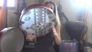 Learn Drumming with Marla The quotMoroccan Flipquot Technique for Frame Drums [upl. by Jareen]