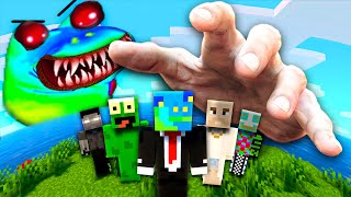 Trying to Beat Hardcore Minecraft with My Idiot Friends [upl. by Adnilreb]