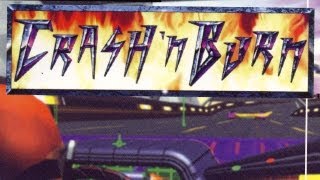 Classic Game Room  CRASH N BURN review for Panasonic 3DO [upl. by Homovec83]