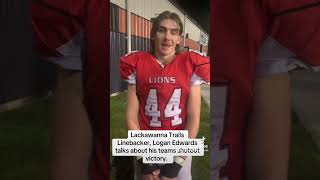 Lackawanna Trails Linebacker Logan Edwards [upl. by Brande]