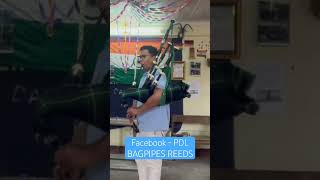 Indian bagpipesIndian pipe bandbagpipes reeds maker indiapdl bagpipes reedsfor Indian army band [upl. by Artemahs]