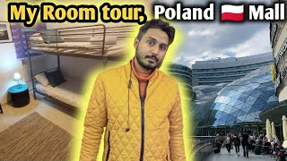 Poland Room Tour  Went to Warsaw 🇵🇱 Mall  Enjoying holidays [upl. by Redienhcs343]