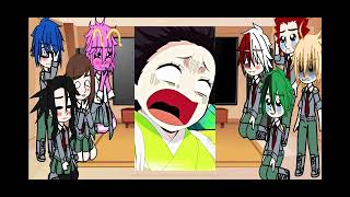 Bnha mha react to female yn as mitsuri kanroji ships boys x fem yn [upl. by Ysiad]