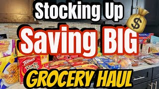 MASSIVE Walmart RESTOCK Grocery Haul  How Much Did We Spend [upl. by Eidna]