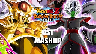 AGL 1st Form Frieza amp INT LR Merged Zamasu OST MASHUP  DBZ Dokkan Battle [upl. by Aihtnamas]