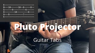 Pluto Projector by Rex Orange County  Guitar Tabs [upl. by Aicinoid]