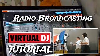 Radio Broadcasting Technical Director Virtual DJ Tutorial  TAGALOG [upl. by Yonina]