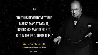 6 Inspiring Winston Churchill Quotes for Motivation and Success [upl. by Roderic]