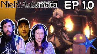 NieR Automata Ver 11a Episode 10 Reaction 2B Vs The CultBots  AVR2 [upl. by Ardna]