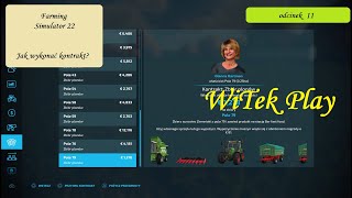 Jak wykonać kontrakt   Jak grać w Farming Simulator 22  Elmcreek  WiTek Play  odcinek 11 [upl. by Luben]