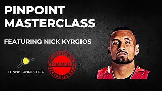 Tennis Serve Analysis  A Pinpoint Masterclass Featuring Nick Kyrgios [upl. by Lally]