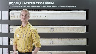 Een goede matras kiezen  Foam amp Latex matrassen  IKEA Helpt [upl. by Laurentium]