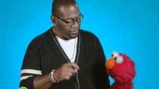 Sesame Street Elmo Interviews Randy Jackson [upl. by Leod627]