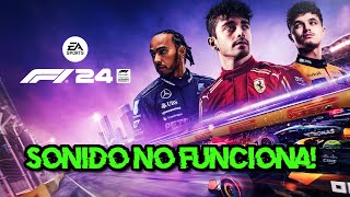 Solucion a Los Problemas de AudioSonido en F1 24 [upl. by Lune7]