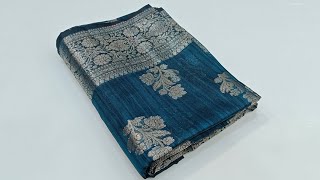 CHF35  Chenderi Fancy Sarees  Avl15008499933390 Wholesale Varalaxmi Silks36 Lpt Market Hyd [upl. by Allain]