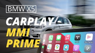 BimmerTech CarPlay MMI PrimePRO StepByStep Installation In BMW X5 F15 SUV [upl. by Ajssatsan518]